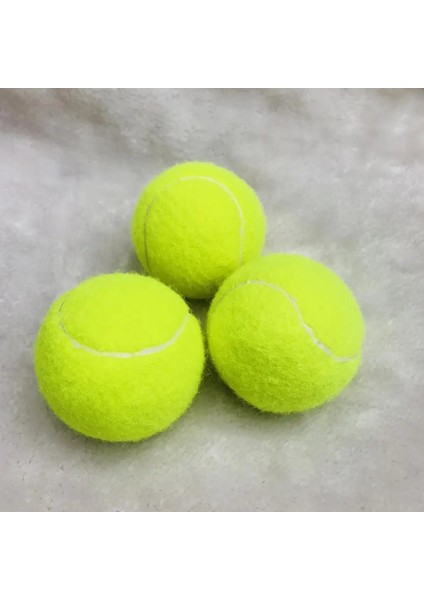 Chaoduo Shop 3 Adet Tarzı Et Profesyonel Kauçuk Tenis Topu Okul Kulübü Müsabaka Eğitimi Için Yüksek Esneklik Dayanıklı Teractice Topu (Yurt Dışından)