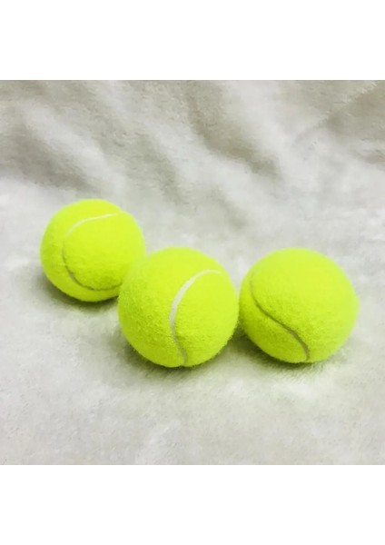 Chaoduo Shop 3 Adet Tarzı Et Profesyonel Kauçuk Tenis Topu Okul Kulübü Müsabaka Eğitimi Için Yüksek Esneklik Dayanıklı Teractice Topu (Yurt Dışından)