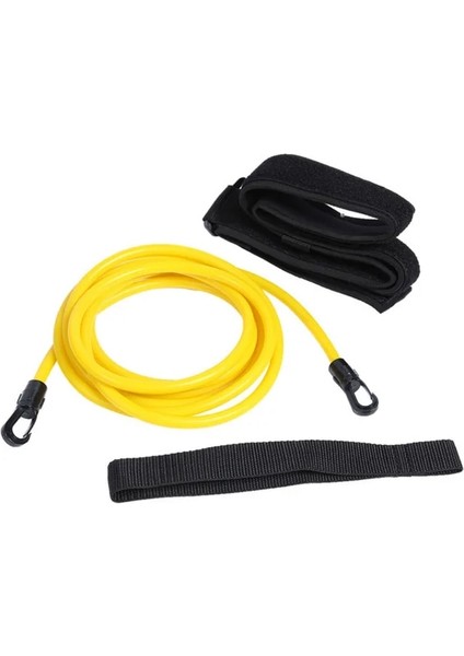Sarı-3m Tarzı M Ayarlanabilir Yüzme Antrenman Direnci Elastik Kemer Yüzme Egzersizi Emniyet Yüzme Kemeri Yüzme Tether Elastik Halat Bandı (Yurt Dışından)