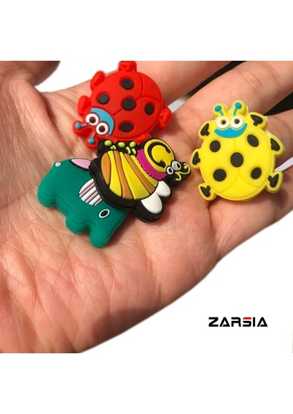 5 Adet Perakende Zarsıa Yeni Karikatür Tenis Titreşim Sönümleyicileri Raket Tenisi Raket Sönümleyicileri (Yurt Dışından)