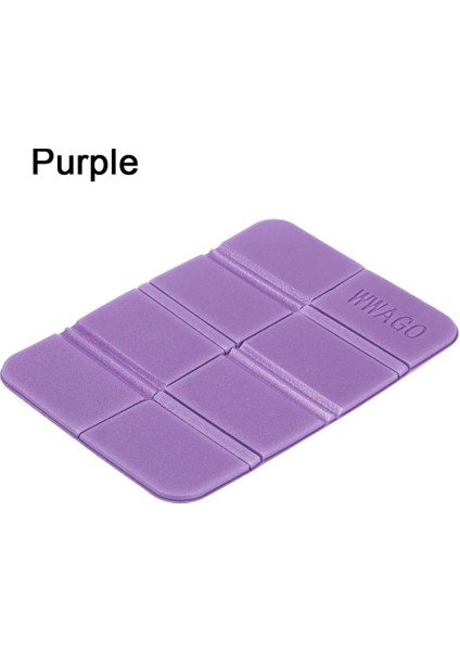 Mor Su Geçirmez Ultra Hafif Katlanabilir Oturma Pedleri Kamp Koltuk Pedi Neme Dayanıklı Minder Şilte Kamp Minderi Koltuk (Yurt Dışından)