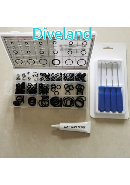 10 gr Gres Tarzı Tüplü Dalış O-Ring Kiti Box Rubberpick Toolg Gres O Ring Çeşitleri Kiti Oring Yıkayıcı Conta Sızdırmazlık Su Geçirmezlik (Yurt Dışından)