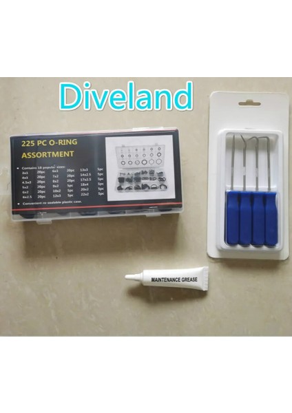 10 gr Gres Tarzı Tüplü Dalış O-Ring Kiti Box Rubberpick Toolg Gres O Ring Çeşitleri Kiti Oring Yıkayıcı Conta Sızdırmazlık Su Geçirmezlik (Yurt Dışından)