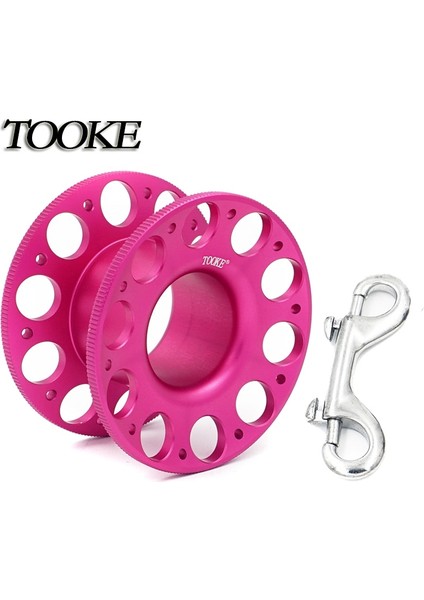 BKSPOOL-90MMBOLT Stili Tooke Performansı Dayanıklı Hafif Tüplü Dalış Alüminyum Parmak Makarası Mağara Dalış Dalış Sualtı Teknik Kılavuz Hattı Makara Cıvatası (Yurt Dışından) fırsatları