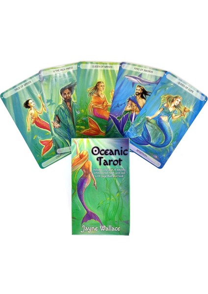 36 Adet TX242 Tarzı 2021 Yeni Oceanic Tarot Kartları ve Pdf Rehberlik Kehanet Güverte Eğlence Partileri Masa Oyunu Destek Kutusu (Yurt Dışından) fiyatları