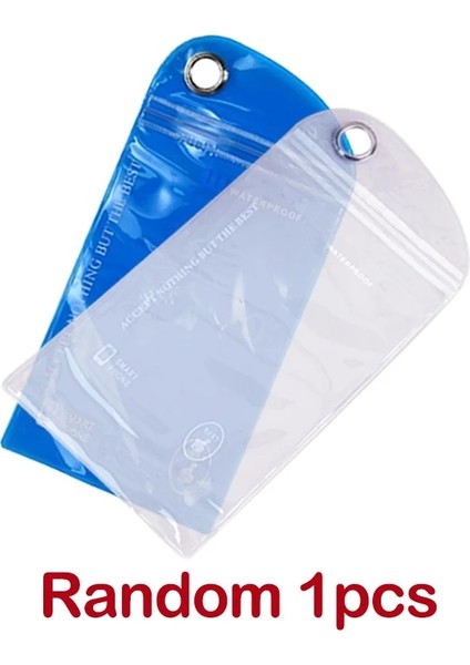 Rastgele-1 Adet Tarzı Wimming Sörf Su Geçirmez Çanta Açık Rafting Sürüklenen Telefon Kartı Cep Telefonu Cep Telefonu Için Kuru Çanta Kimlik Kartı (Yurt Dışından)