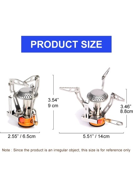 Gaz Sobası 115G Tarzı Widesea Kamp Mini Gaz Brülörü Açık Soba Turist Isıtıcı Şişe Mutfak Survival Katlanabilir Ekipman Malzemeleri Gezisi Için (Yurt Dışından)