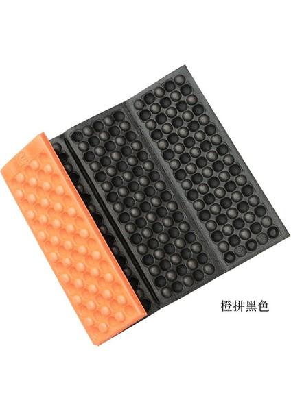 Turuncu Tarzı Katlanabilir Açık Kamp Mat Koltuk Neme Dayanıklı Xpe Yastık Taşınabilir Su Geçirmez Köpük Pedleri Yoga Sandalye Plaj Pedi (Yurt Dışından)