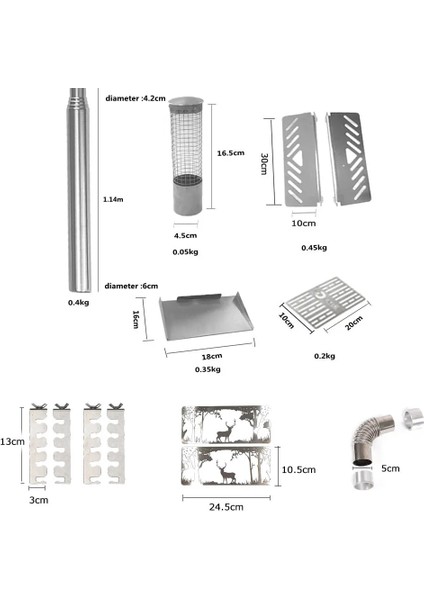 Baca Kapağı Stili Taşınabilir Kamp Çadırı Odun Sobası Aksesuarları Cam Pencere Odun Sobası Baca Yürüyüş Pişirme Odun Sobası Aksesuarları (Yurt Dışından) modelleri