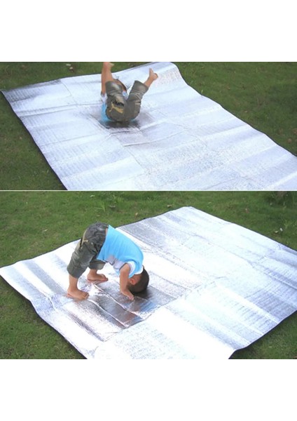 Beyaz Stil 1.5X2M *2m Kamp Mat Katlanabilir Katlanır Yatak Mat Pad Su Geçirmez Alüminyum Folyo Eva Açık Yatak Uyku Pedi (Yurt Dışından) fiyatları