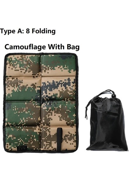 Çanta Stili ile Tip A Xc Ushıo Katlanır Kamp Mat Oxford Su Geçirmez Yürüyüş Köpük Ped Minder Koltuk Neme Dayanıklı Kamp Yatağı Plaj Mat Ped (Yurt Dışından)