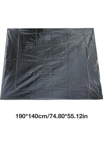 190X140CM Stili Ultralight Su Geçirmez Açık Kamp Çadır Mat Pe Zemin Bezi Plaj Battaniyesi Paspaslar Kamp Çadırı Zemin Mat Yatak (Yurt Dışından)
