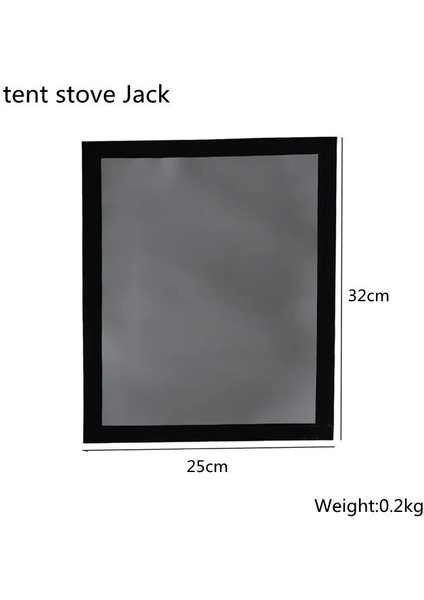 Çadır Sobası Jack B Tarzı Taşınabilir Kamp Çadırı Odun Sobası Aksesuarları Odun Sobası Çerçeve Baca Kapağı Aracı Yürüyüş Pişirme Odun Sobası Aksesuarı (Yurt Dışından)