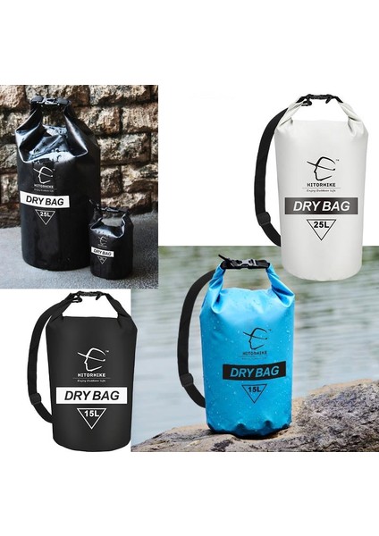 25L Mavi Stil 15L 25L Yüzme Su Geçirmez Çanta Kano Kayık Rafting Için Kuru Çuval Çanta Açık Spor Çantaları Seyahat Kiti Ekipmanları Saklama Çantası 2018 (Yurt Dışından) fiyatları