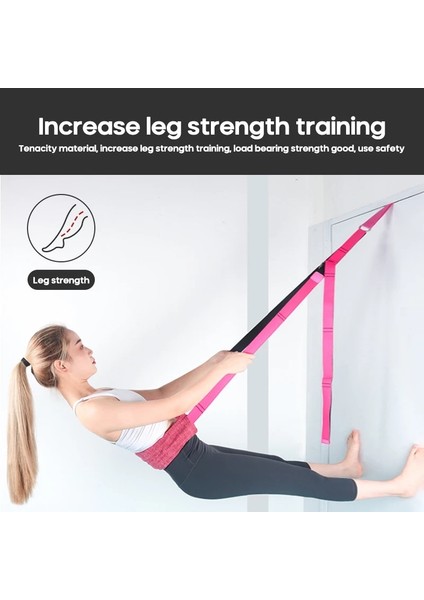 No.2 Tarzı Yeni Kapı Esnekliği Dans Jimnastik Eğitmeni Için Germe Bacak Sedye Kayışı Konfor Tasarımı Yoga Streç Kemer Yoga Kayışı (Yurt Dışından)