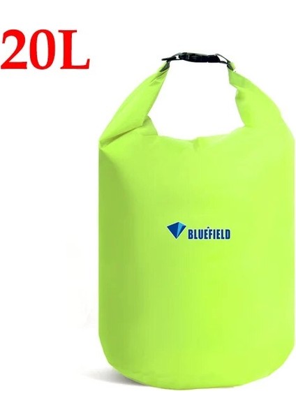 20L Açık Yeşil Stil Outd Renk 10L 20L Açık Yüzme Su Geçirmez Çanta Kamp Rafting Depolama Kuru Çanta Ayarlanabilir Askı Kanca ile (Yurt Dışından)