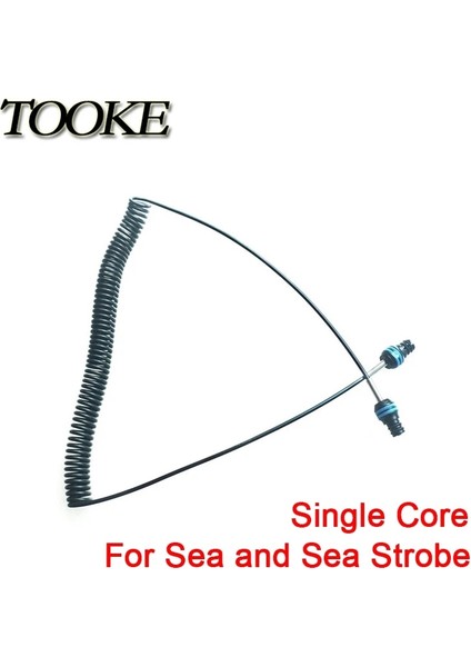 Deniz ve Deniz Stili Için Bk Scuba Çift L-Tipi Çok Çekirdekli Fiber-Optik Fiber Optik Kablo Sea & Sea Inon Strobe ve Dalış Sualtı Kılıfı Için (Yurt Dışından)