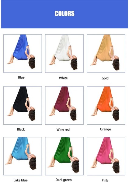 Beyaz Stil 1.5m Çocuklar Pamuk Açık Kapalı Salıncak Hamak Sarılmak Için Duyusal Çocuk Terapisi Yumuşak Elastik Koli Sabit Koltuk Salıncak (Yurt Dışından) fırsatları