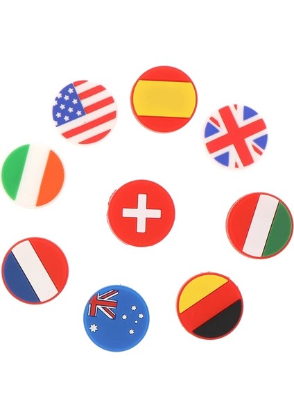 A8 Stili Yüksek Li Licone Ulusal Bayrak Tenis Raketi Amortisör Titreşim Sönümleyicileri (Yurt Dışından) fiyatları