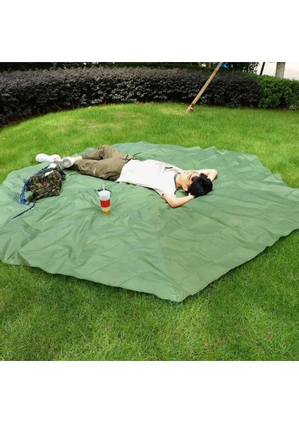 S 120CM Stili Suya Dayanıklı Kamp Tarp Çok Fonksiyonlu Mat Çadır Ayak Izi Altıgen Ayak Izi Zemin Sayfası Yürüyüş Açık Hava Için (Yurt Dışından) fiyatları