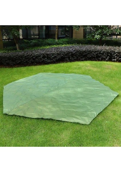 S 120CM Stili Suya Dayanıklı Kamp Tarp Çok Fonksiyonlu Mat Çadır Ayak Izi Altıgen Ayak Izi Zemin Sayfası Yürüyüş Açık Hava Için (Yurt Dışından) modelleri