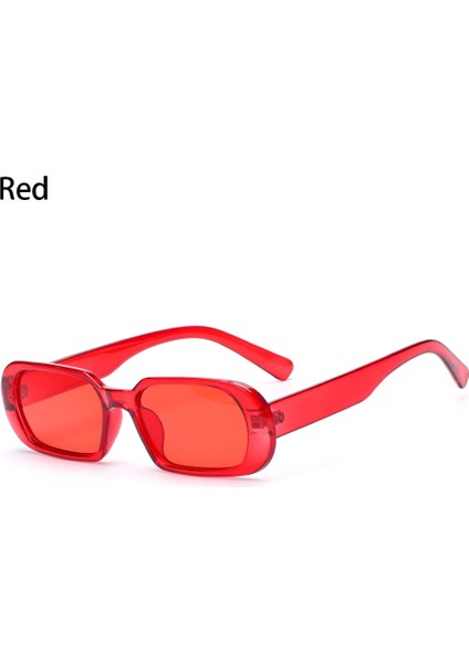 No.10 Tarzı Küçük Çerçeve Güneş Gözlüğü Kadın Moda Oval Güneş Gözlükleri Erkekler Vintage Yeşil Kırmızı Gözlük Bayanlar Seyahat Tarzı Shades UV400 Gözlük (Yurt Dışından)