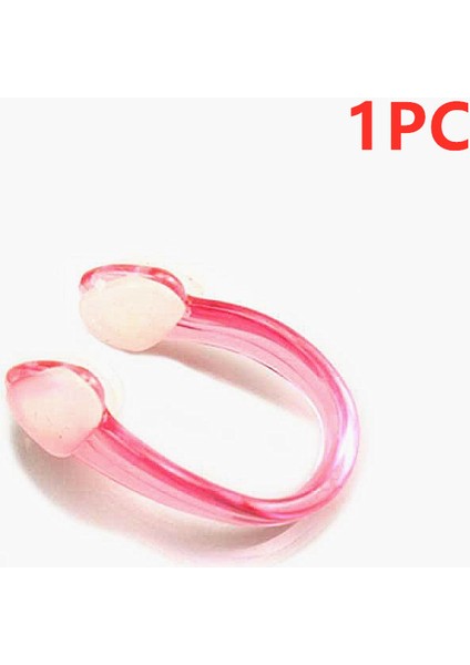 1 Adet Pembe Tarzı Unisex Silikon Yüzme Burun Klipleri Yumuşak Burun Klipsi Çocuklar Için Su Geçirmez Burun Klipsi Yetişkin Su Sporları Aksesuarları (Yurt Dışından)
