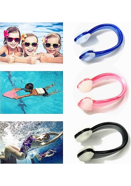 1 Adet Pembe Tarzı Unisex Silikon Yüzme Burun Klipleri Yumuşak Burun Klipsi Çocuklar Için Su Geçirmez Burun Klipsi Yetişkin Su Sporları Aksesuarları (Yurt Dışından) modelleri