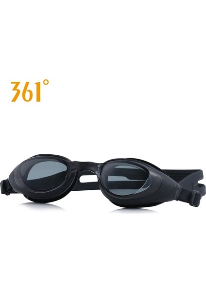SLY196042J-SIYAH Stil No.-5.5 Boyutu Erkekler Yüzme Gözlükleri Miyopi Gözlük Unisex Anti Sis Yüzme Gözlükleri Kadınlar Su Geçirmez Yüzme Gözlükleri Havuz Yüzme Gözlük Miyopi Diyoptri (Yurt Dışından)