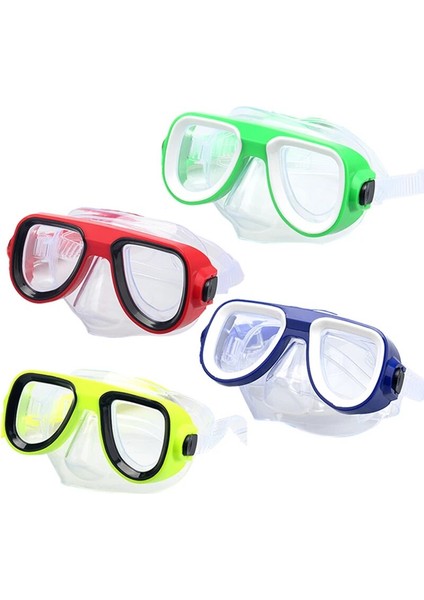 Yeşil Stil Tek Boyut Çocuk Yüzme Gözlükleri Şnorkel Dalış + Solunum Tüpü 4 Renk Yüzme Su Sporları Gözlükleri Dalış Gözlükleri Boy&girl Için (Yurt Dışından) fiyatları
