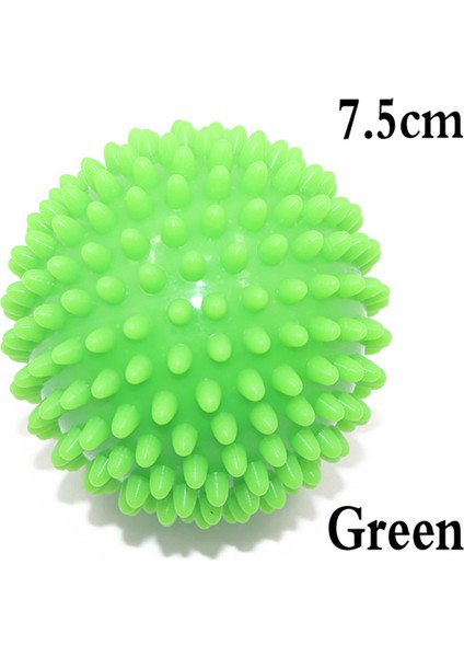 7.5cm-Yeşil Stil 7cm7.5cm 9cm Dayanıklı Pvc Dikenli Yoga Masaj Topu Drenaj Noktası Fitness El Ayak Ağrısı Plantar Fasiit Rahatlatıcı Kirpi Topları (Yurt Dışından)