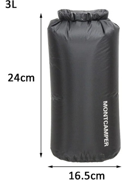 B 5l Tarzı 30D Suya Dayanıklı Kuru Çanta Naylon Ultralight Yüzme Trekking Saklama Torbaları Yelkenli Kano Tekne Gezisi Kamp Sal ​​için Su Direnci (Yurt Dışından)