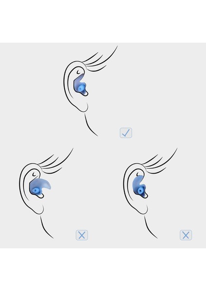 D Stili Yumuşak Kulak Tıkaçları Silikon Su Geçirmez Kulak Tıkacı Toz Geçirmez Kulak Çevresel Spor Fişleri Dalış Su Sporları Yüzme Havuzu Aksesuarları (Yurt Dışından) fırsatları