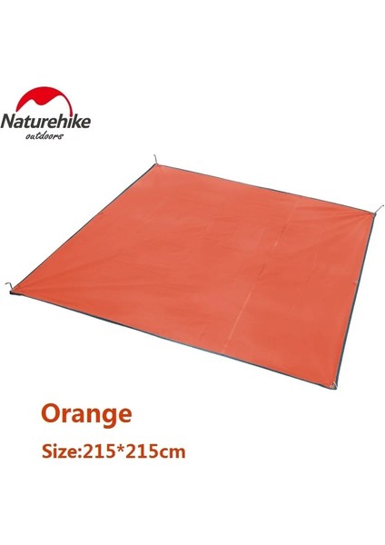 Turuncu 4 Kişilik Stil Naturehike Örtü Bezi Tente Mat Çadır Açık Kamp Mat Velarium Yürüyüş Kamp Tavel Için (Yurt Dışından)