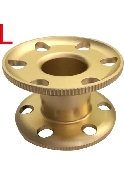 Altınl Tarzı 8.4cm Tüplü Dalış Parmak Makarası Boş Makara Sualtı Ekipmanları Teknik Batık Dalış Alüminyum (Yurt Dışından)