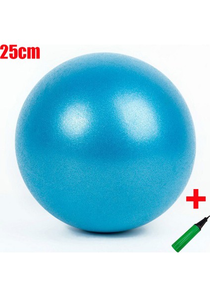 Mavi Stil 25CM Fitness Yoga Topu Eğitimi Egzersiz Jimnastik Pilates Denge Spor Salonu Ev Eğitmeni Crossfit Çekirdek Topu Anti Stres Topu Fitball (Yurt Dışından)