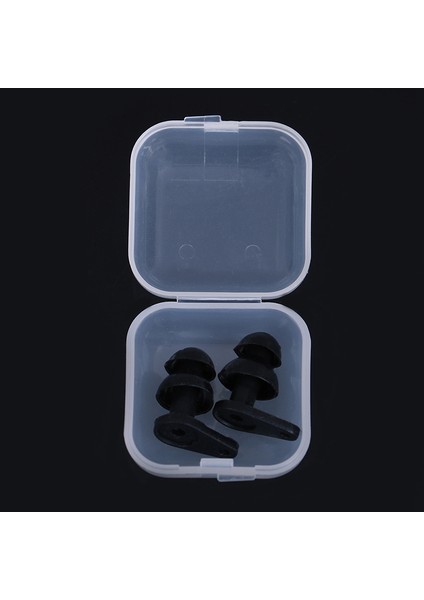 Siyah Stil Et Yüzme Kulak Tıkaçları Seti Su Geçirmez Yumuşak Silikon Sörf Dalış Çocuklar Için Yüzme Havuzu Aksesuarları (Yurt Dışından)