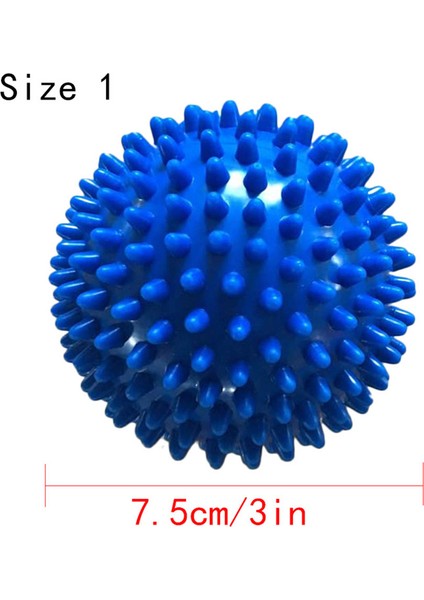 Mavi 7.5cm Tarzı Şişme Yarım Küre Yoga Topu Fitnem Pvc Nokta Masajı Fitball Gym Pilates Spor Egzersizleri Eğitmen Çocuk Denge Topları (Yurt Dışından)