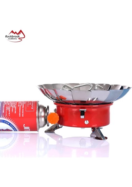 SV11 Rüzgar Geçirmez Stil Açık Yürüyüş Malzemeleri Hayatta Kalma Pişirme Aracı Ultralight Taşınabilir Propan Ocak Benzinli Brülör Gaz Kamp Ocağı (Yurt Dışından)