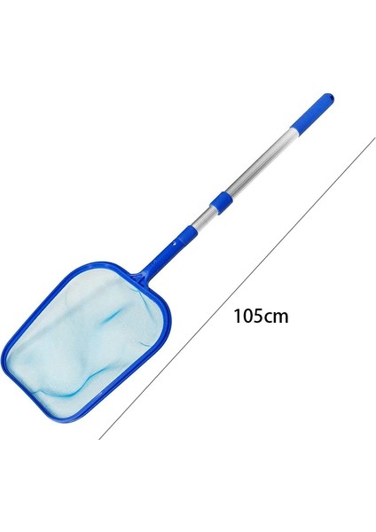 B Tarzı Profesyonel Yaprak Tırmık Derin Çanta Yüzme Havuzu Teleskopik Direk Kaldırma ile Skimmer Net Yaprak Tırmığı Mesh Havuz Havuzları Temizleme Enkazı (Yurt Dışından)