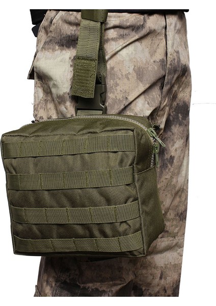 4 Stili Yazın Molle Bacak Çantası Askeri 1000D Naylon Su Geçirmez Erkekler Taktik Bel Paketi Bacak Seyahat Kemer Çantası Yürüyüş Avcılık Kamp Bisiklete Binme (Yurt Dışından)