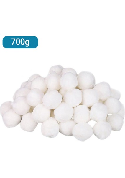 700G Tarzı G Beyaz Filtre Topları Havuz Temizleme Topları Yüzme Havuzu Temizleme Ekipmanları Filtre Su Arıtma Elyaf Pamuk Topları (Yurt Dışından)