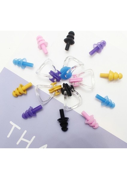 B Tarzı Unisex Burun Klipsi Kulak Tıkaçları Su Geçirmez Yüzme Burun Klipsi Yumuşak Silikon Kulak Tıkaçları Seti Sörf Dalış Yüzme Havuzu Aksesuarları (Yurt Dışından) modelleri