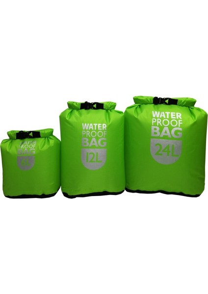 Mavi 6l Stili Outdoor 6L12L 24L Su Geçirmez Kuru Çanta Paketi Çuval Yüzme Rafting Kayık Nehir Yürüyüşü Yüzer Yelkenli Kano (Yurt Dışından) modelleri