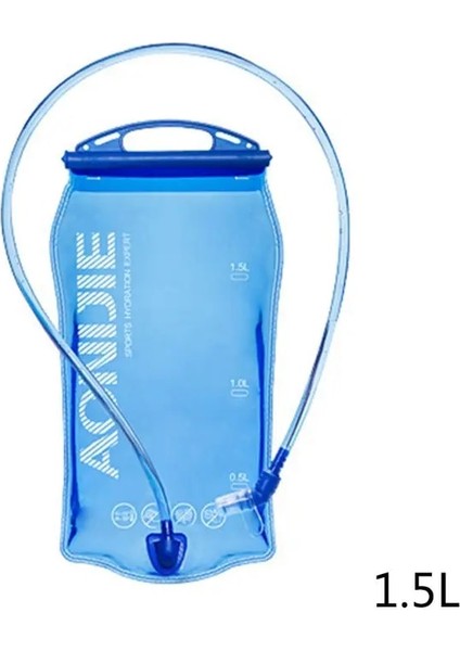 B Tarzı 1l 1.5l 2l 3l Katlanabilir Yumuşak Rezervuar Su Mesane Hidrasyon Paketi Su Torbası Koşu Bisikleti Için (Yurt Dışından)