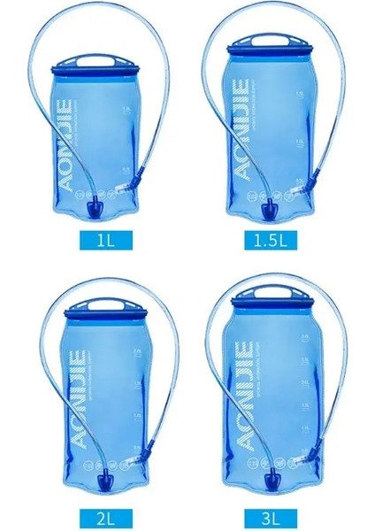 B Tarzı 1l 1.5l 2l 3l Katlanabilir Yumuşak Rezervuar Su Mesane Hidrasyon Paketi Su Torbası Koşu Bisikleti Için (Yurt Dışından) modelleri