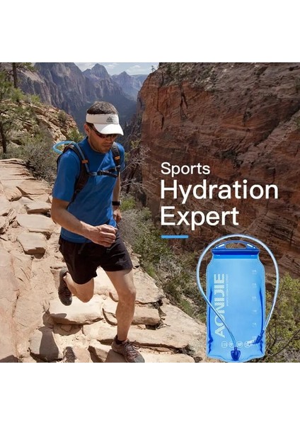 B Tarzı 1l 1.5l 2l 3l Katlanabilir Yumuşak Rezervuar Su Mesane Hidrasyon Paketi Su Torbası Koşu Bisikleti Için (Yurt Dışından) indirimleri