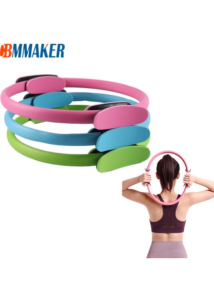Mavi Stil 38CM Yoga Fitness Pilates Yüzük Kız Yoga Çemberleri Sihirli Çift Egzersiz Ev Spor Salonu Egzersiz Sporları Kilo Vermek Vücut Direnci 5 Renk (Yurt Dışından) fiyatları