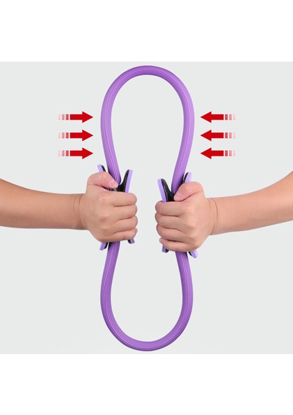 Mavi Stil 38CM Yoga Fitness Pilates Yüzük Kız Yoga Çemberleri Sihirli Çift Egzersiz Ev Spor Salonu Egzersiz Sporları Kilo Vermek Vücut Direnci 5 Renk (Yurt Dışından) modelleri