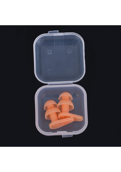 Turuncu Tarzı Et Yüzme Kulak Tıkaçları Seti Su Geçirmez Yumuşak Silikon Sörf Dalış Çocuklar Için Yüzme Havuzu Aksesuarları (Yurt Dışından)